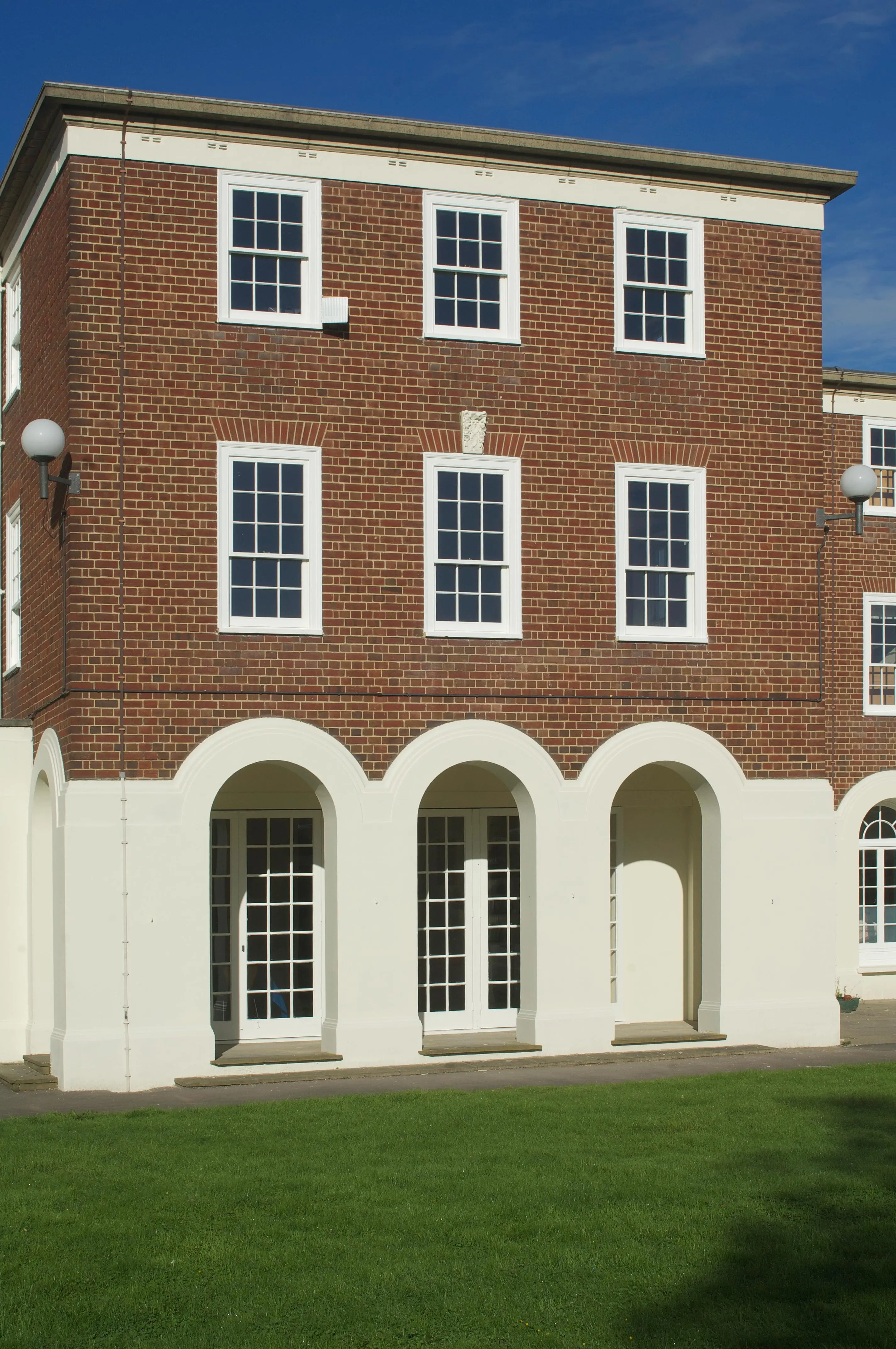 new timber windows for ladies college in cheltenham