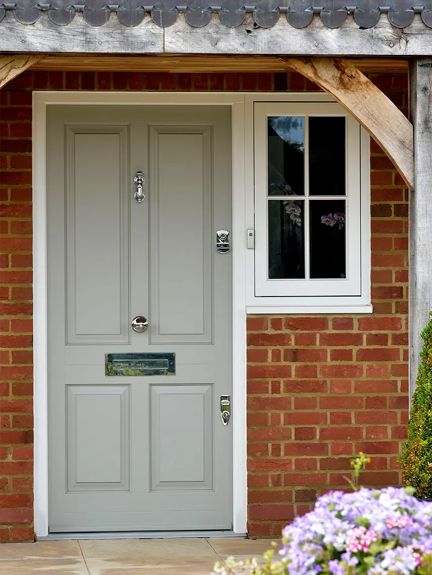 Surrey New Build Elevated With Classic Timber Detailing