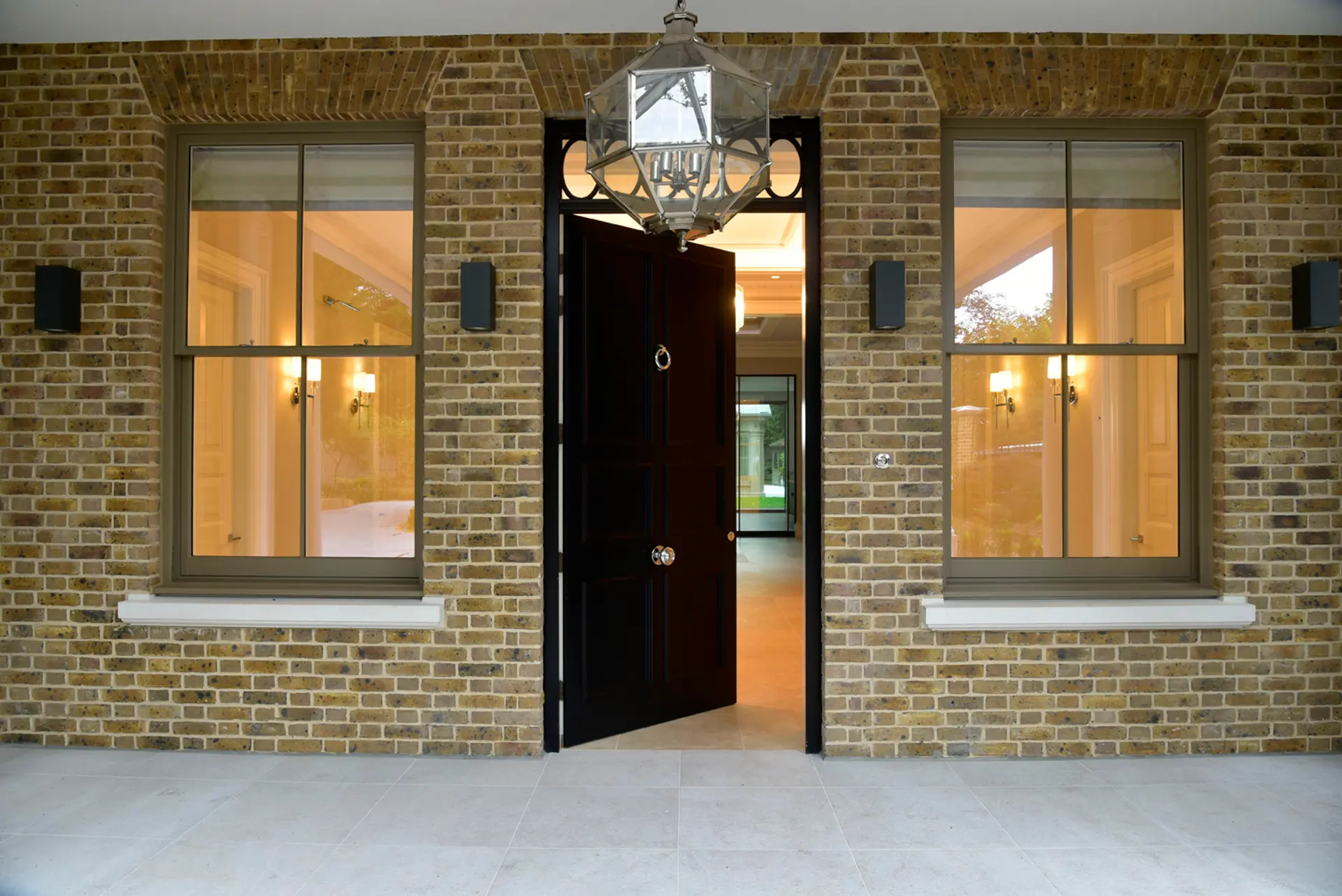 Entrance Door Black Exterior 5 - Entrance Door in Black