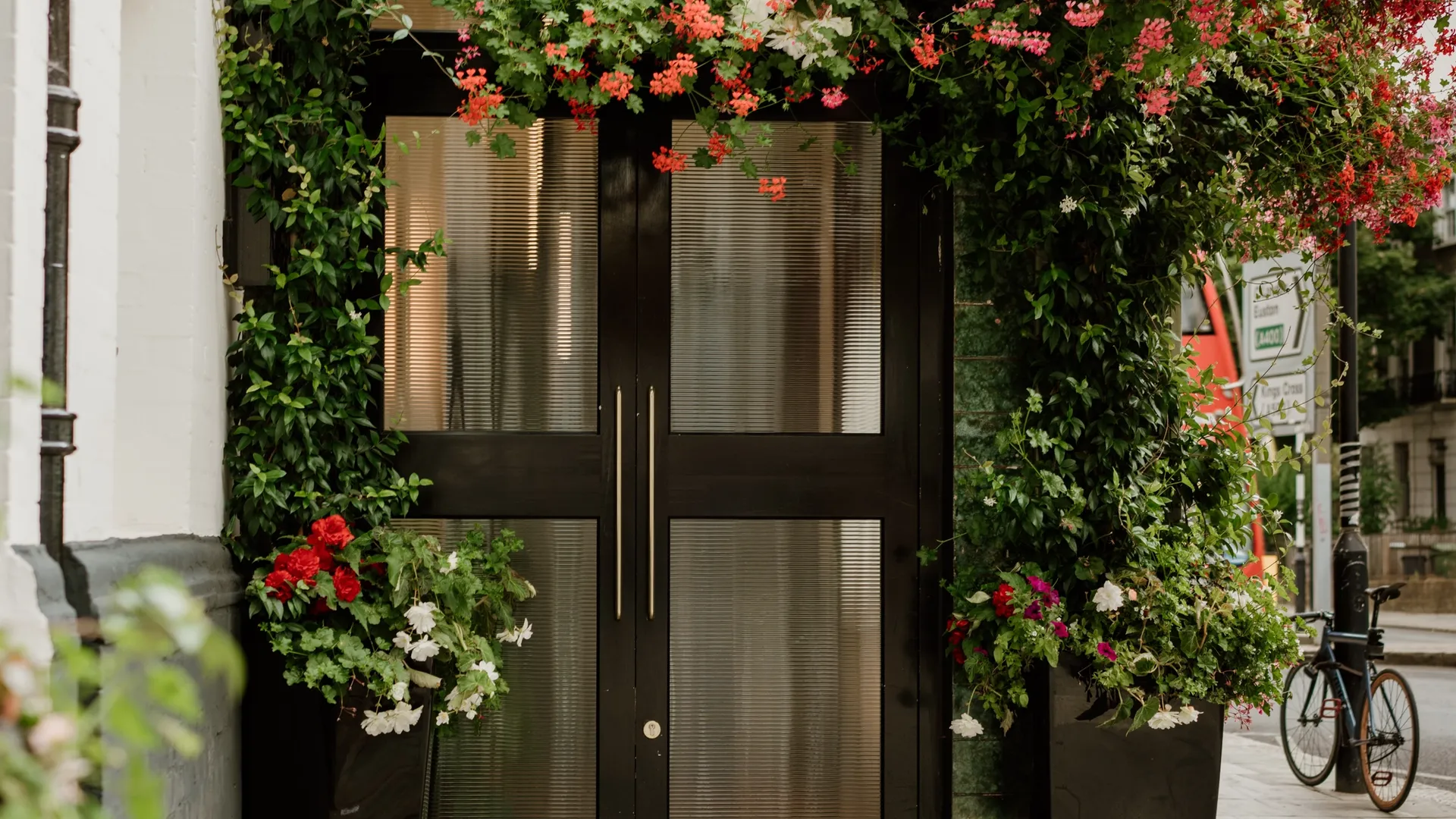 Doors Black Commercial Exterior - Entrance Door in Black