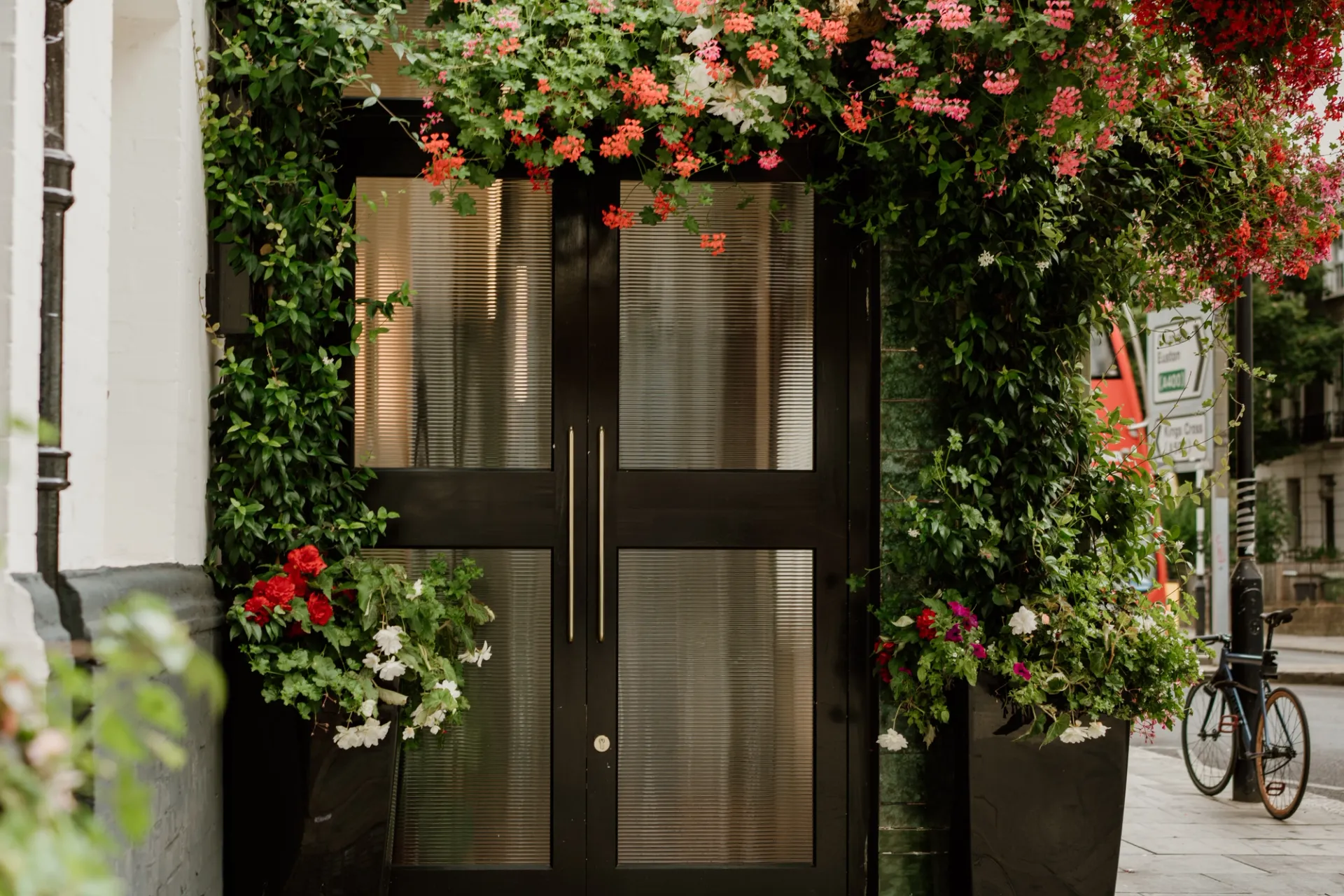 Doors Black Commercial Exterior - Entrance Door in Black
