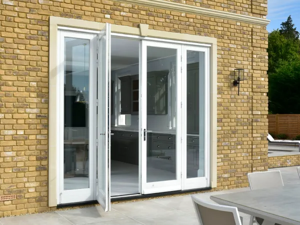 French Door White Exterior 18 - French door in White