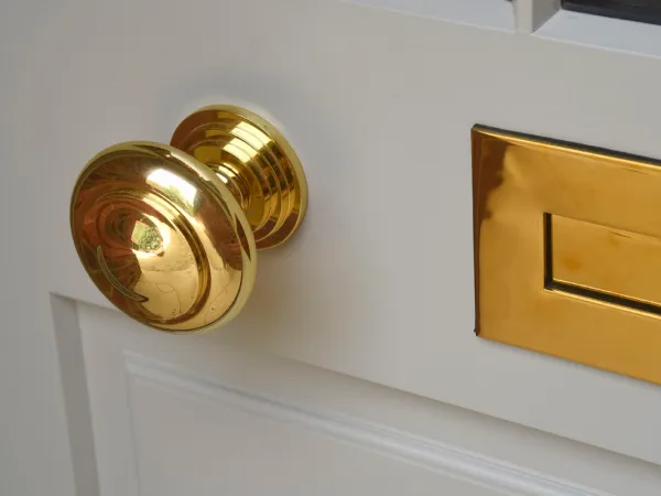 Mumford & Wood Ironmongery Brass Entrance Door 5 -  in