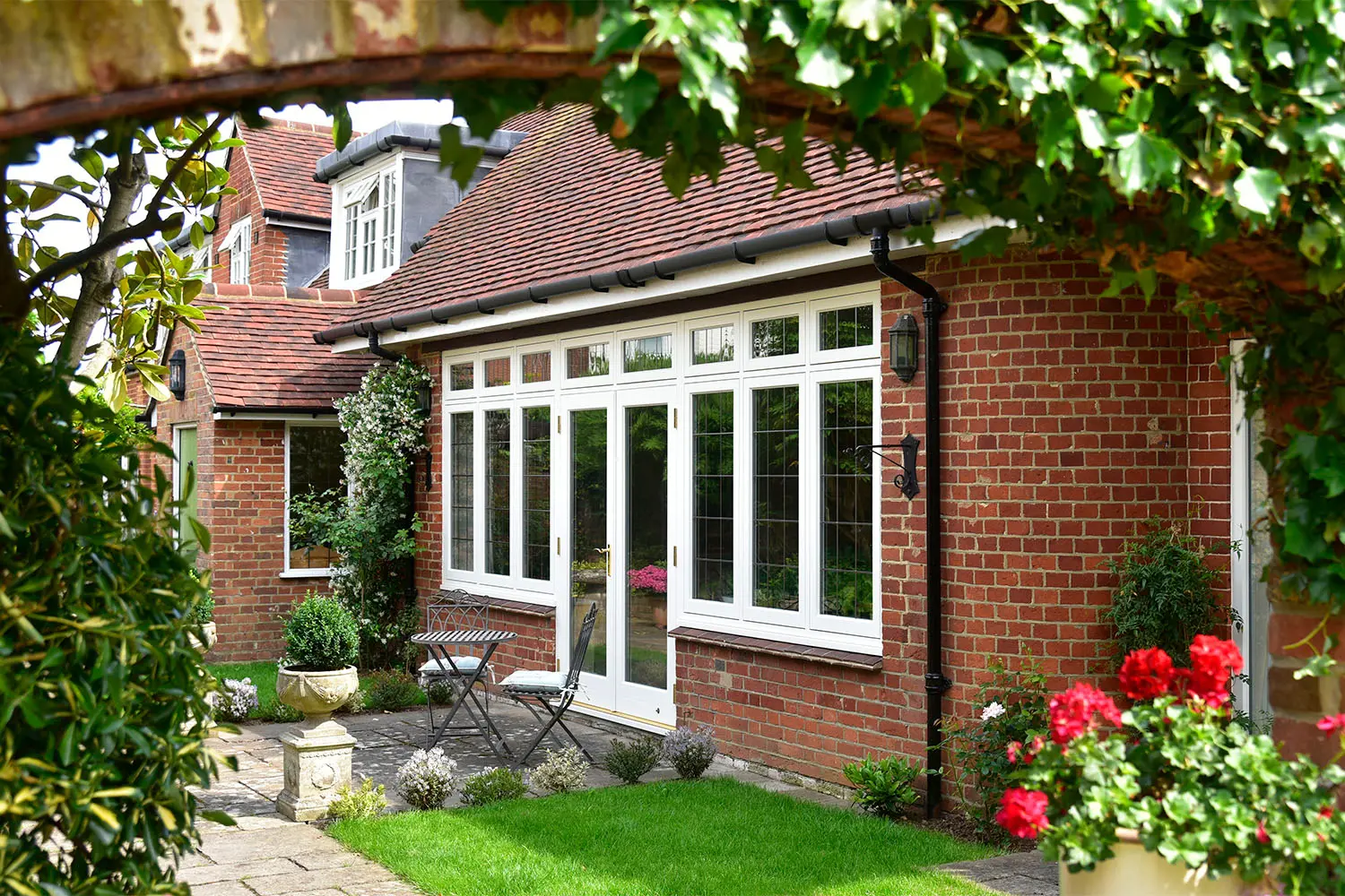 Stable Block Renovated with Timeless Window & Door Design