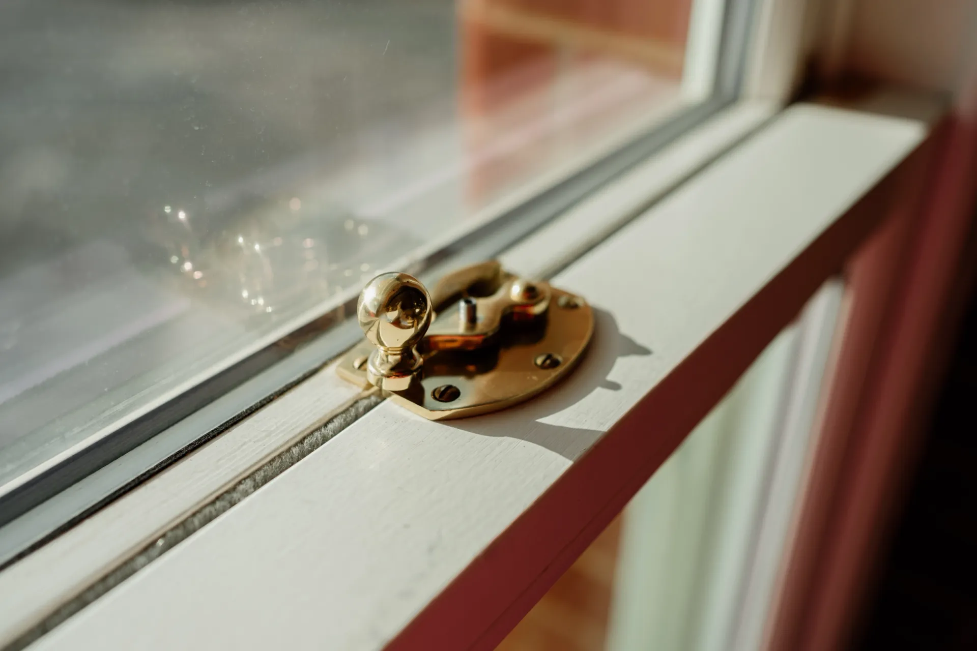 Mumford & Wood Ironmongery Brass Sash Window - in
