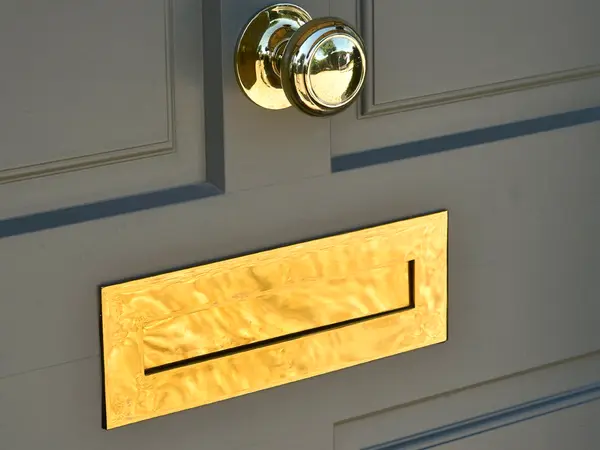 Mumford & Wood Ironmongery Brass Entrance Door 8 -  in