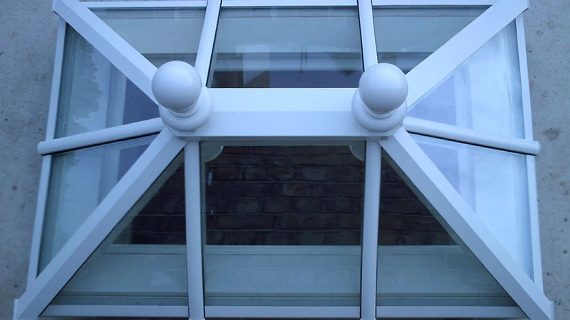 Roof Lantern White Exterior - Roof Lantern in White