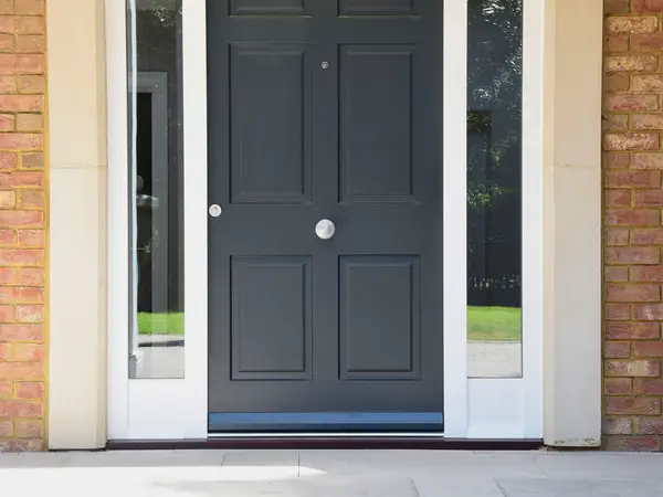 Entrance Door Grey Exterior 11 - Entrance Door in Grey