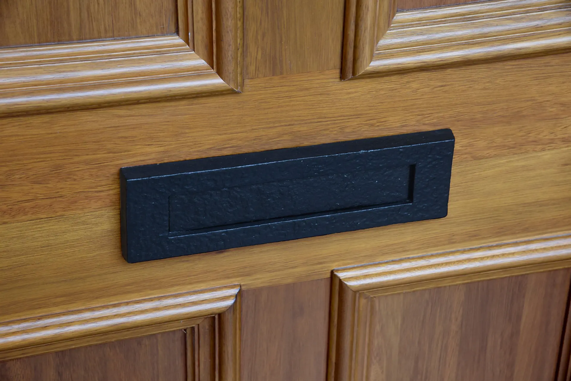 Mumford & Wood Ironmongery Black Entrance Door 6 - in