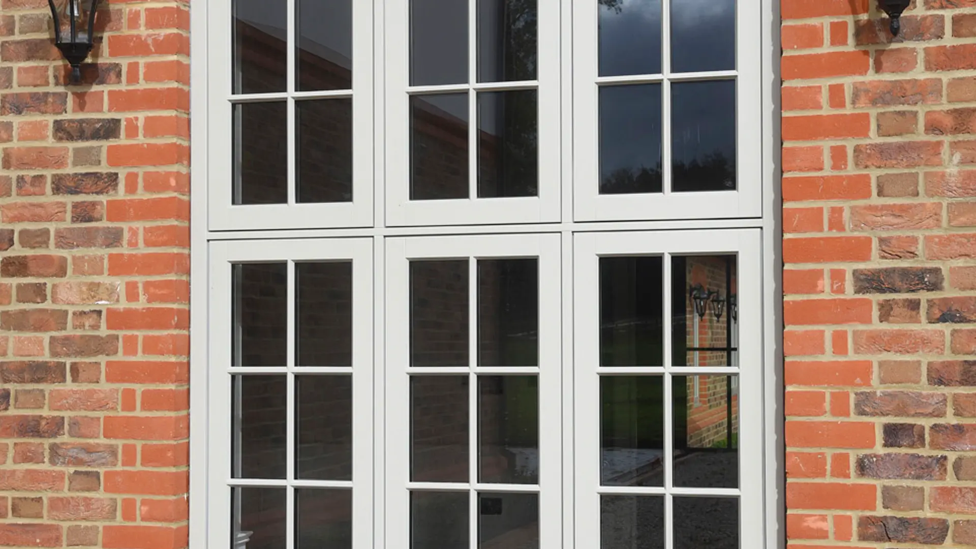 Casement Windows White Exterior 35 - Casement window in White