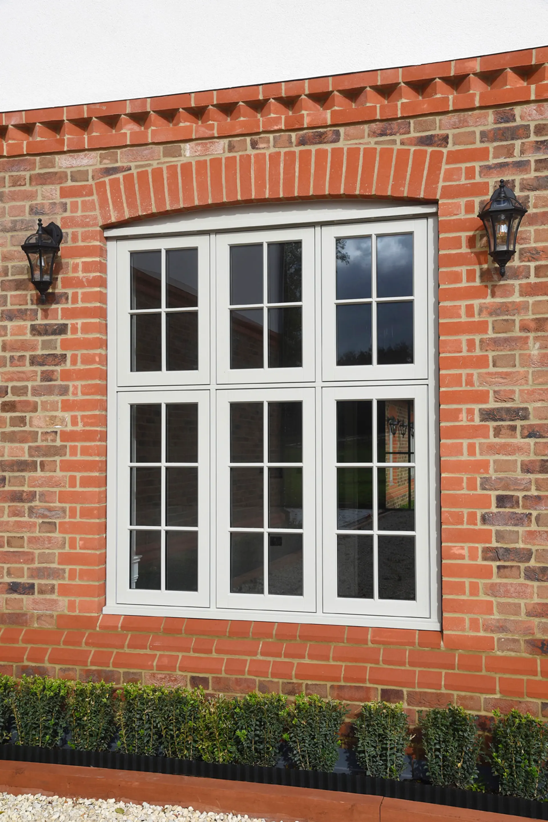 Casement Windows White Exterior 35 - Casement window in White
