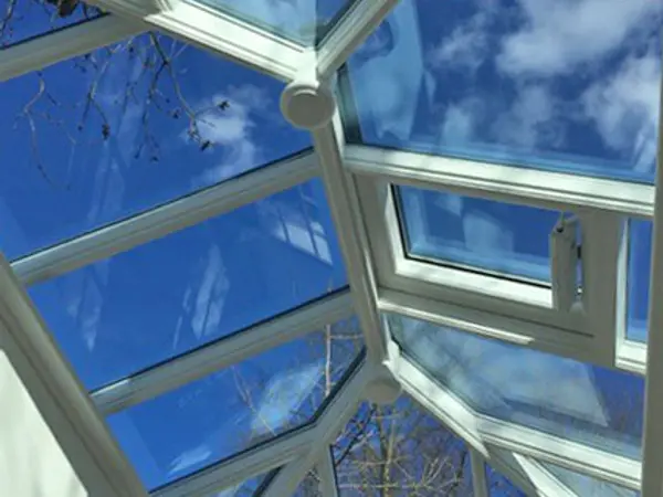 Roof Lantern White Interior 5 - Roof Lantern in White