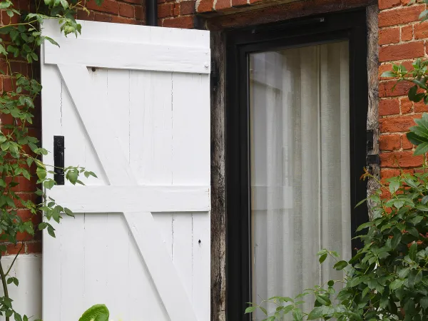 Single Door Black Exterior 2 - Single door in Black