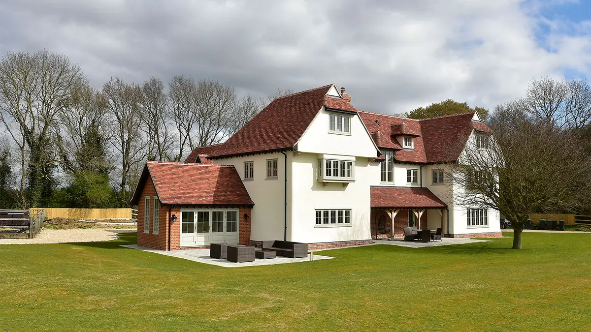 Traditional New Family Home in Hertfordshire Featuring Mumford & Wood