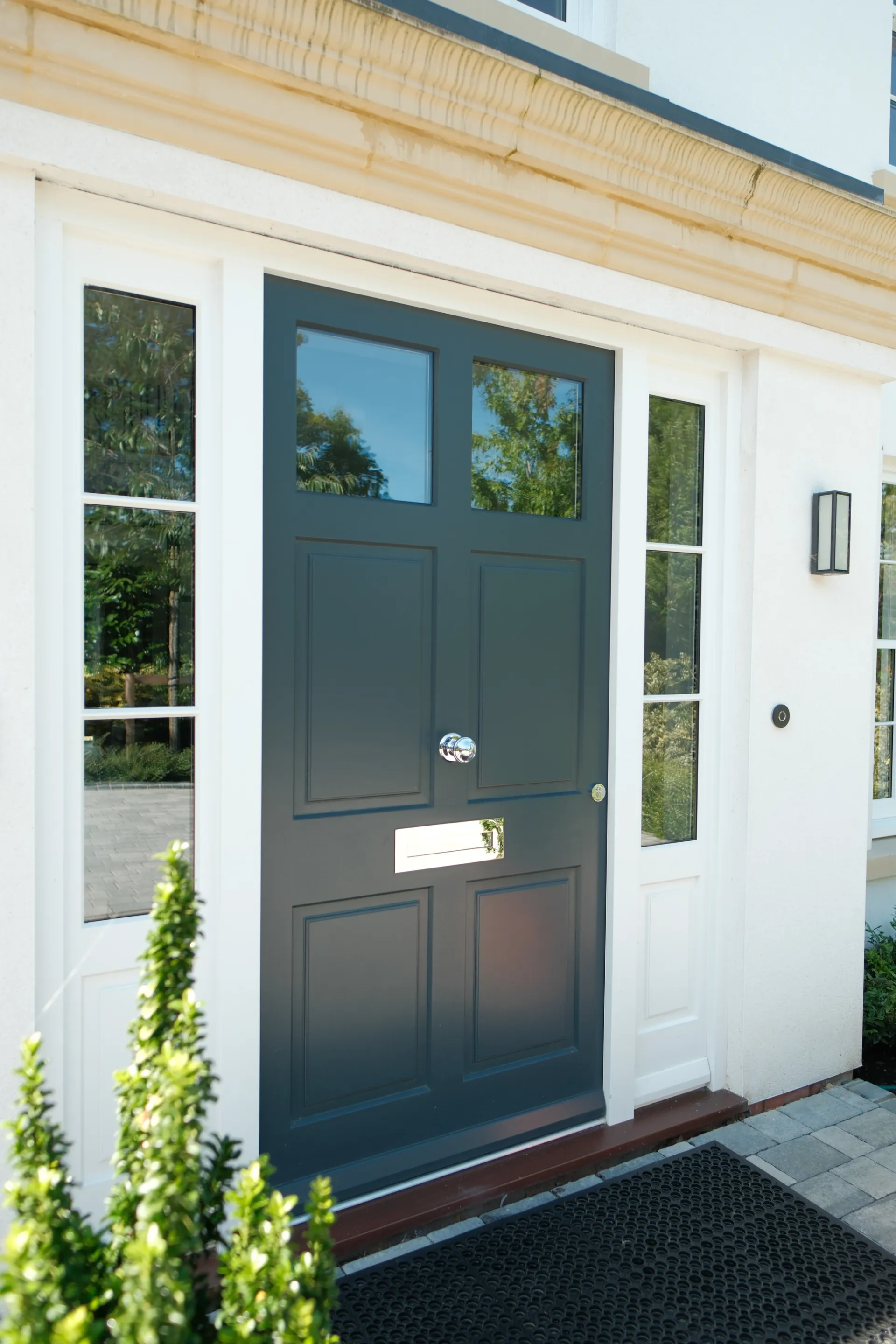 Entrance Door Grey Exterior 19 - Entrance Door in Grey