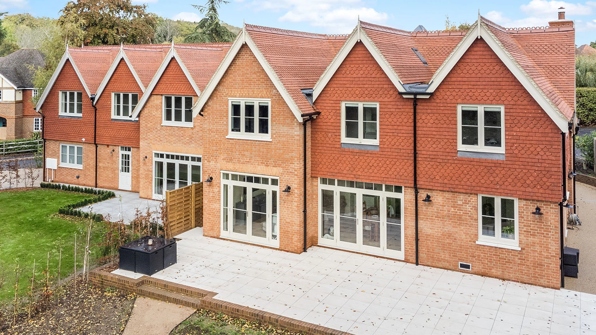 Pair of Family Homes Elevated by Timeless Timber Windows & Doors Mumford & Wood