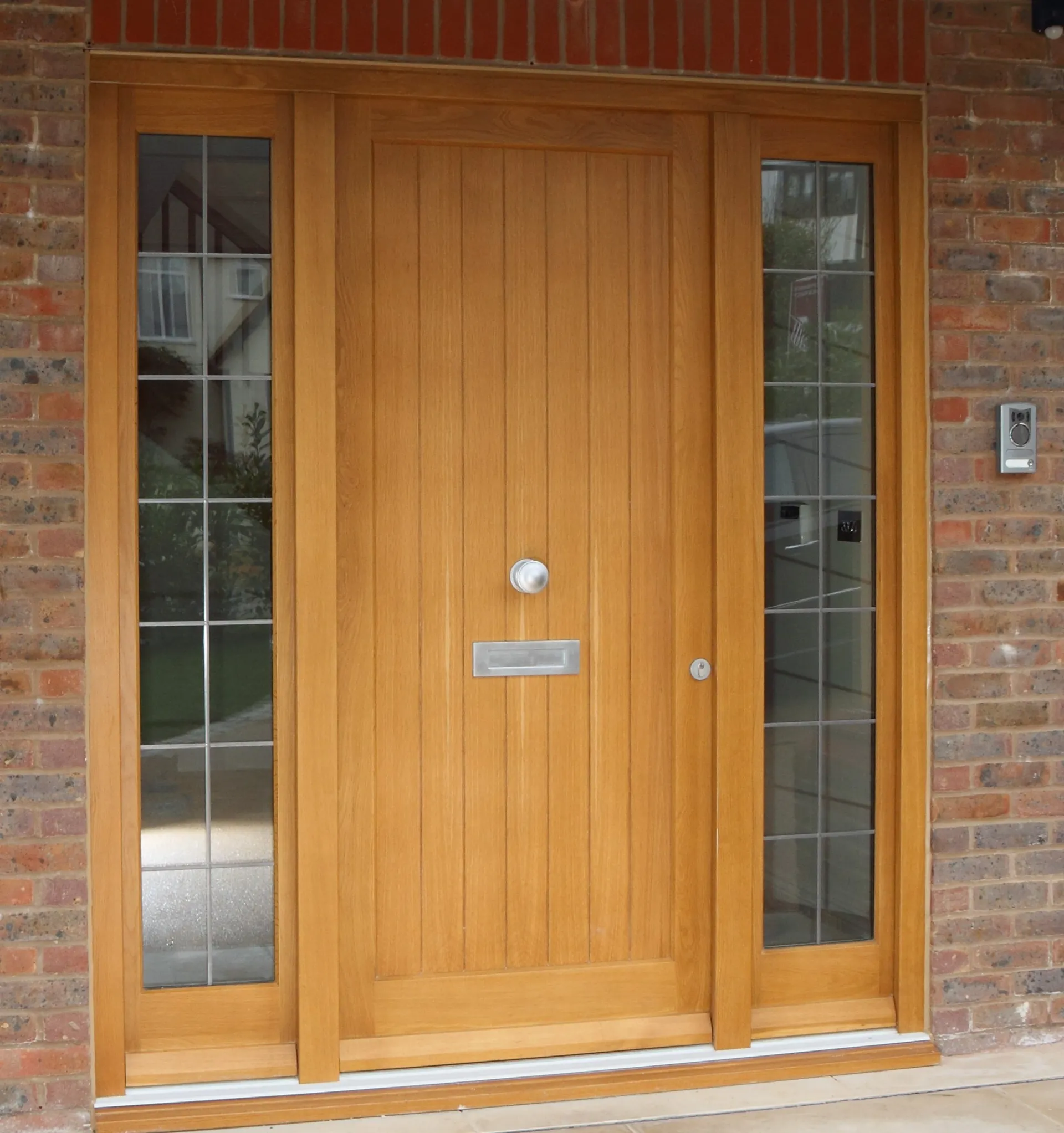 Mumford & Wood Ironmongery Satin Chrome Entrance Door 3 - in