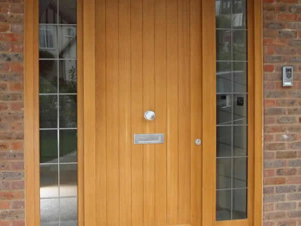 Mumford & Wood Ironmongery Satin Chrome Entrance Door 3 -  in