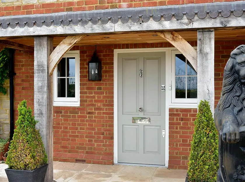 Surrey New Build Elevated With Classic Timber Detailing