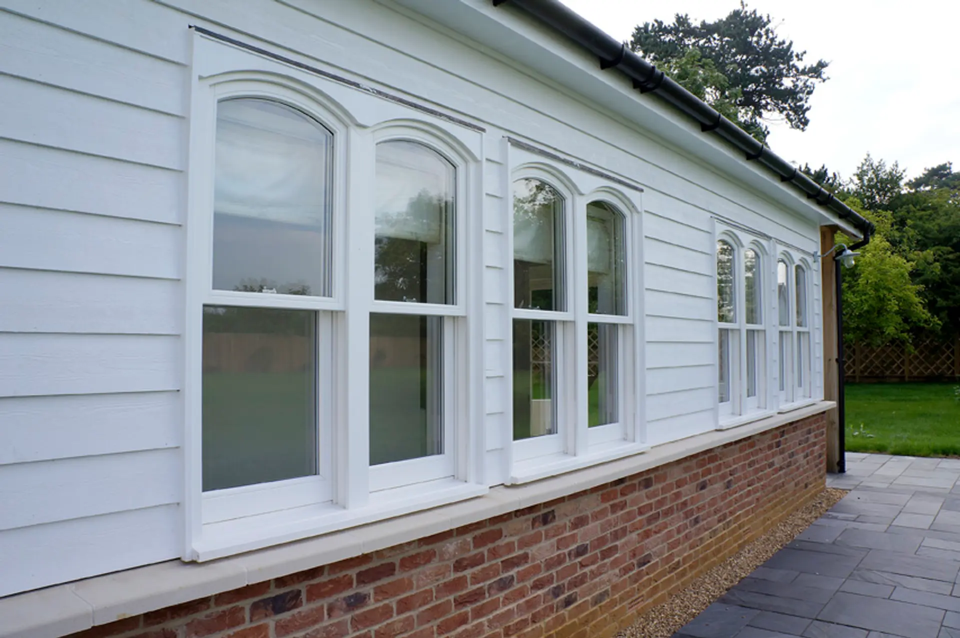 Sash Windows White Exterior 61 - Sash window in White