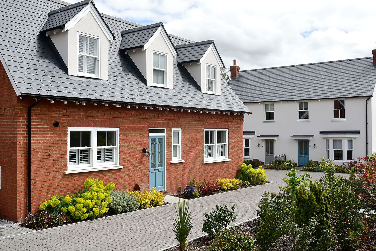 Former School Becomes a Charming Collection of Family Homes