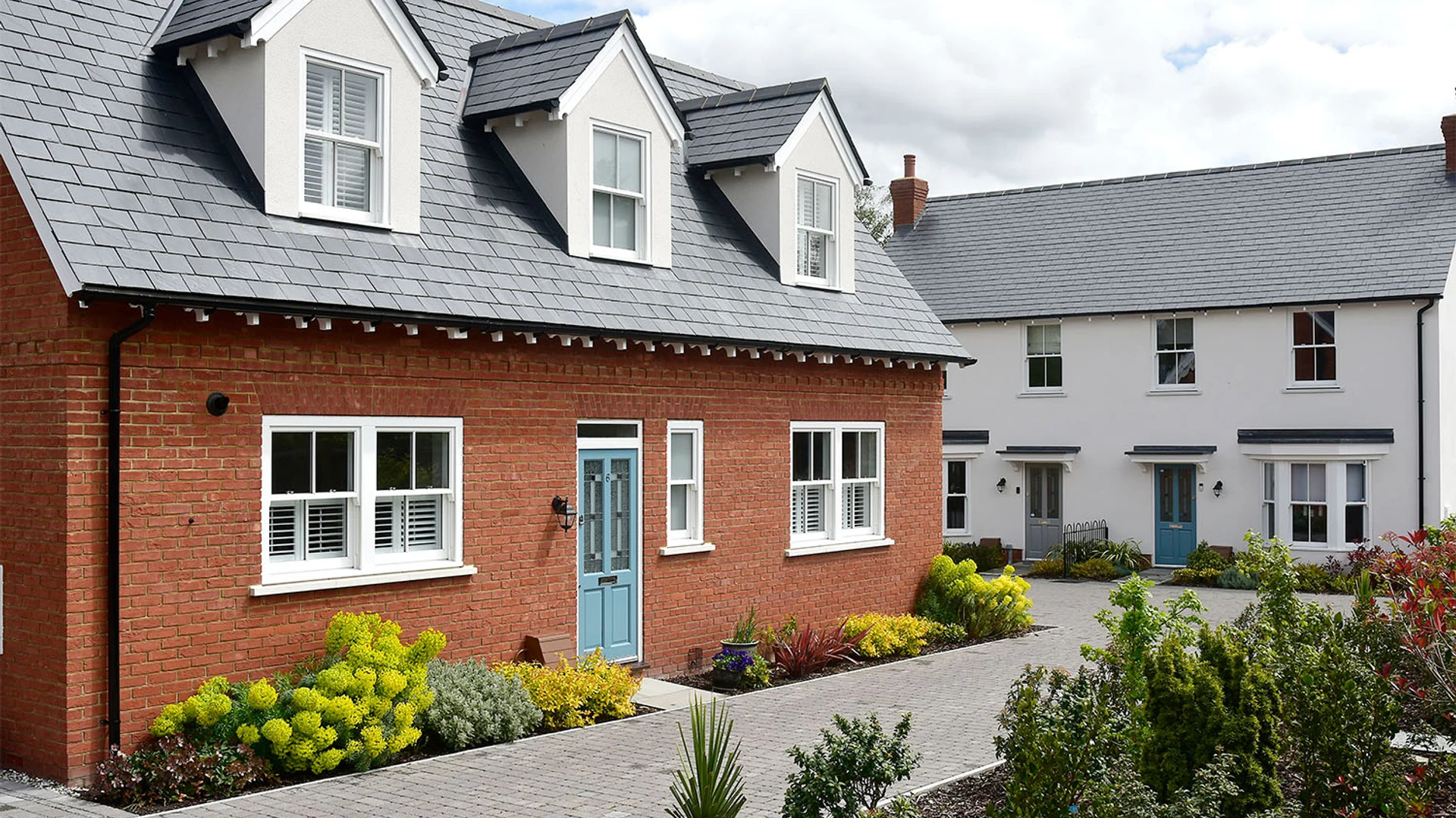 Former School Becomes a Charming Collection of Family Homes