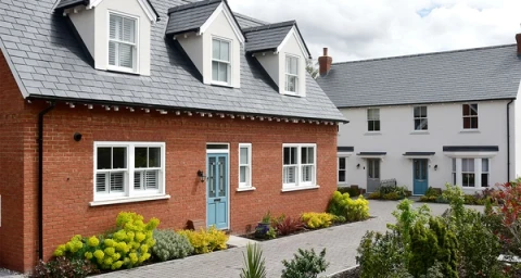 Former School Becomes a Charming Collection of Family Homes
