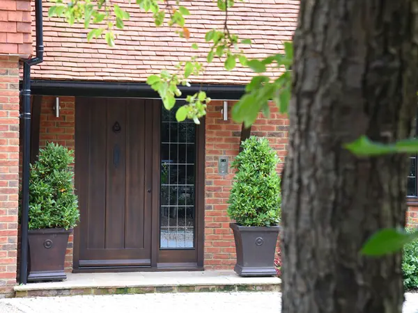 Entrance Door Stained Exterior 4 - Entrance Door in Stained