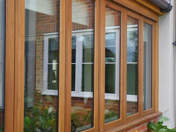 Casement Windows Stained Exterior - Casement window in Stained