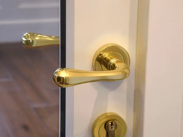 Mumford & Wood Ironmongery Brass Single Door -  in