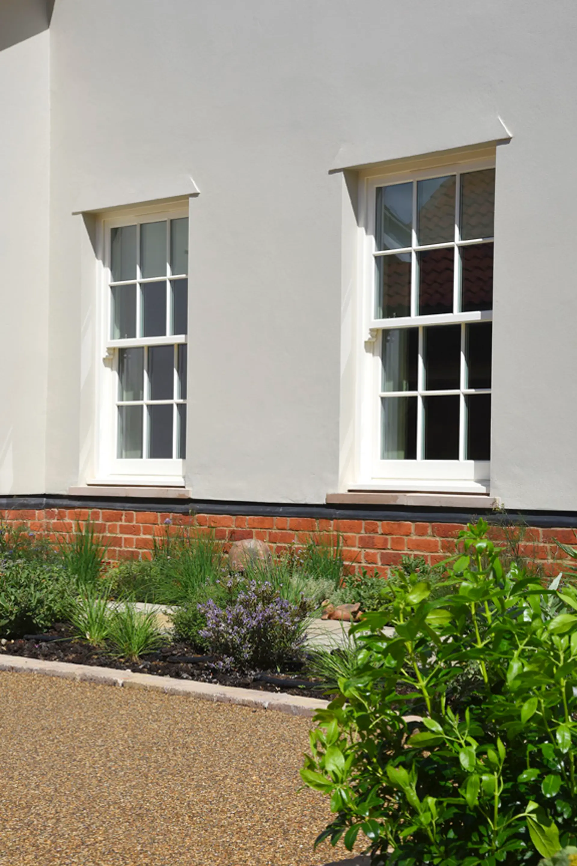 Sash Windows White Exterior 6 - Sash window in White