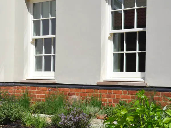 Sash Windows White Exterior 6 - Sash window in White