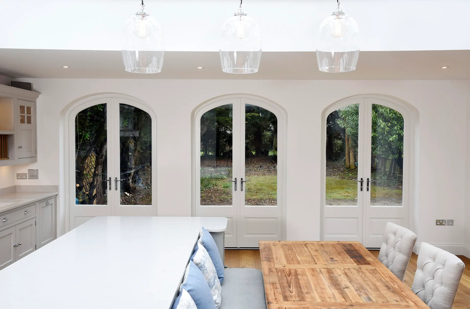 French Door White Interior 22 - French door in White