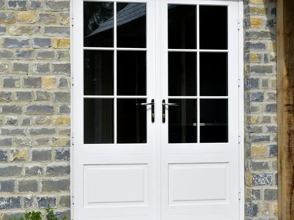 French Door White Exterior 38 - French door in White