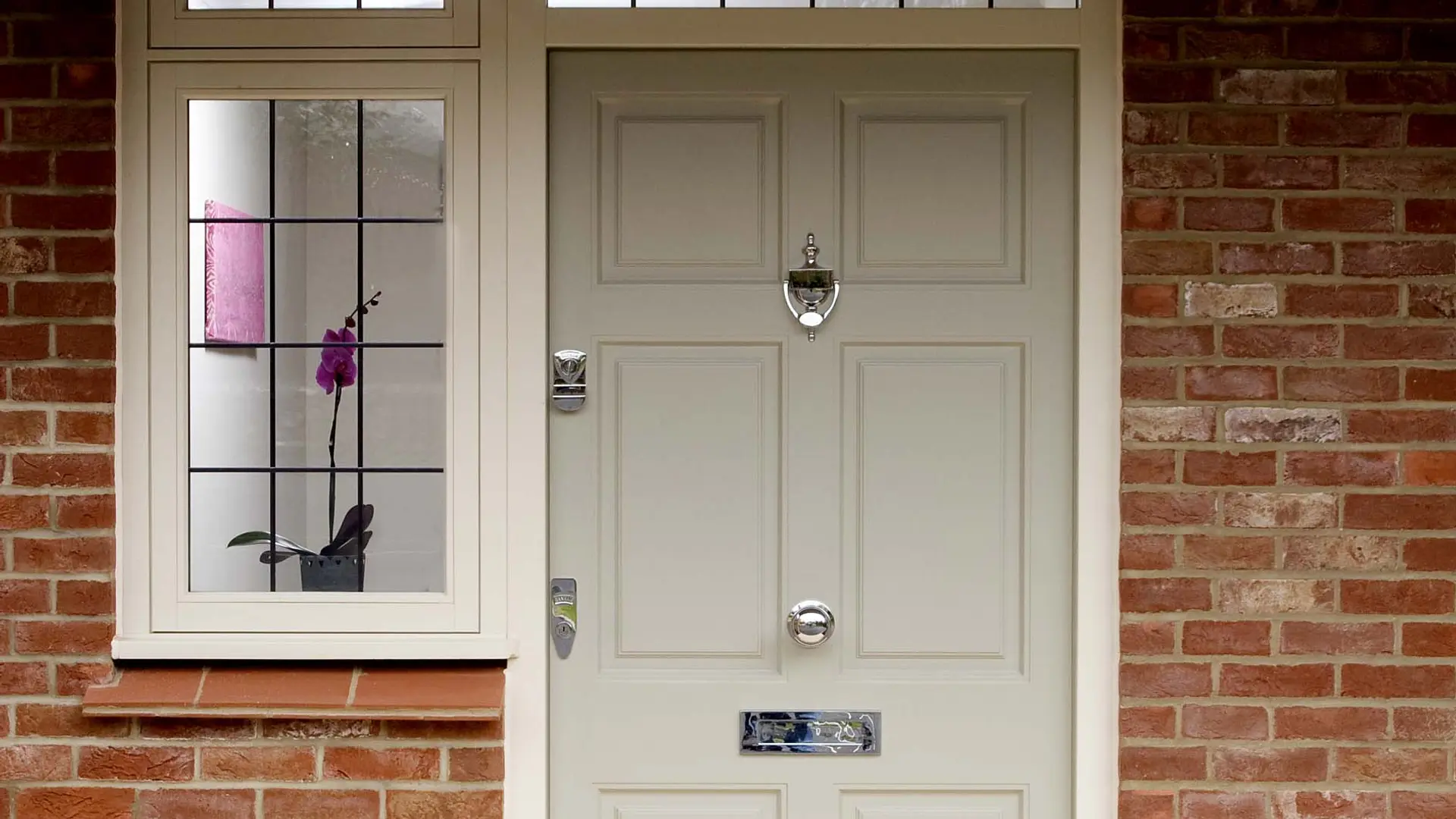 Entrance Door Grey Exterior - Entrance Door in Grey
