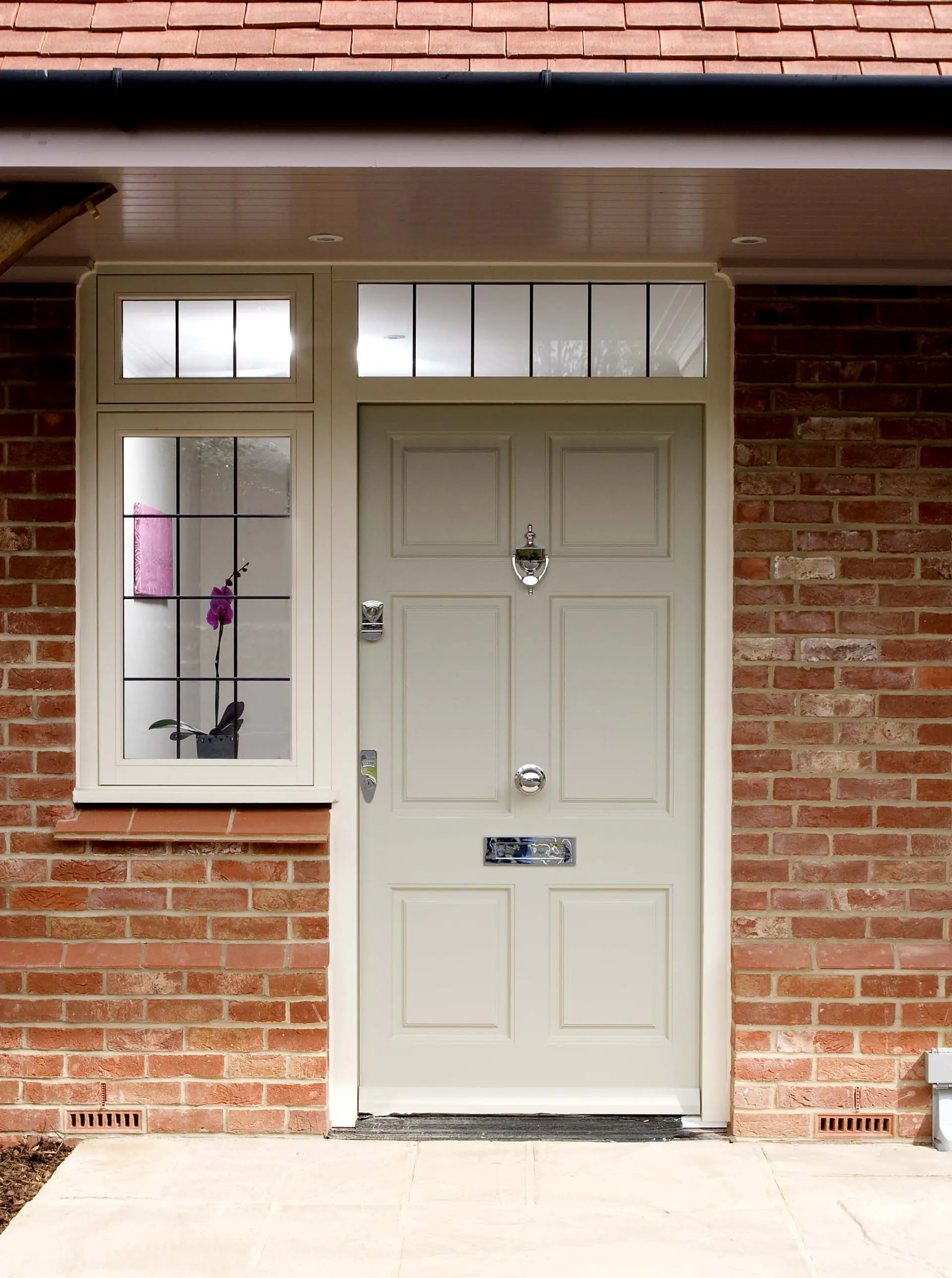 Entrance Door Grey Exterior - Entrance Door in Grey