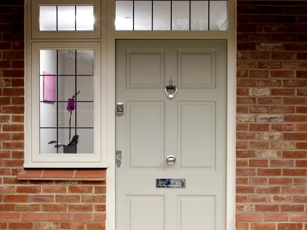 Entrance Door Grey Exterior - Entrance Door in Grey