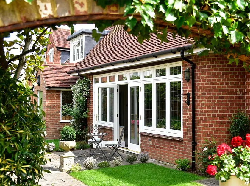 Stable Block Renovated with Timeless Window & Door Design