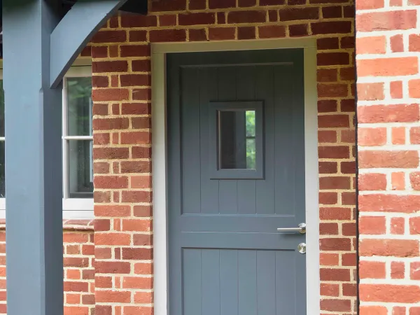 Entrance Door Grey Exterior 4 - Entrance Door in Grey