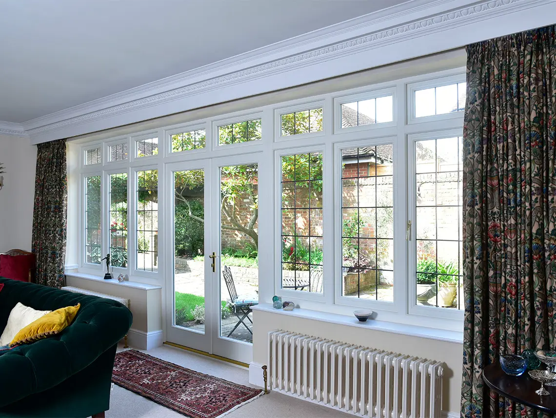 Stable Block Renovated with Timeless Window & Door Design