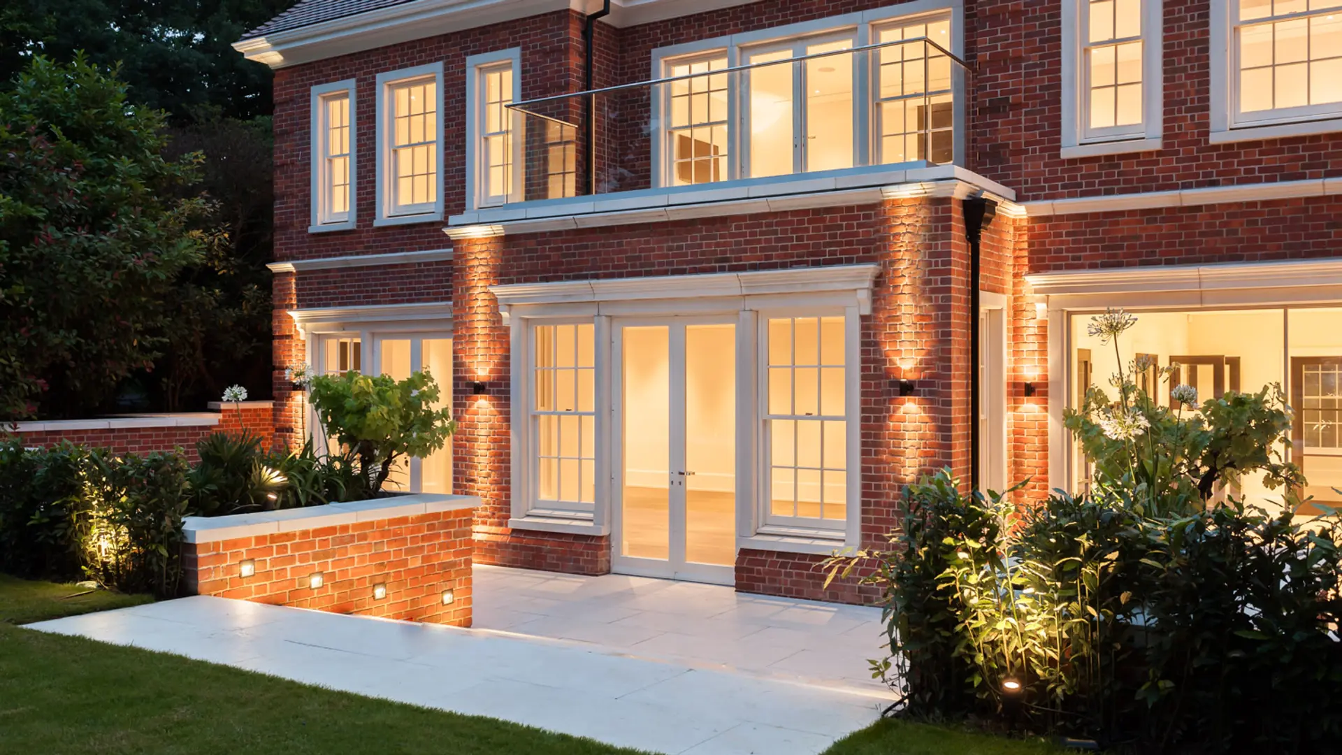 French Door White Exterior 12 - French door in White