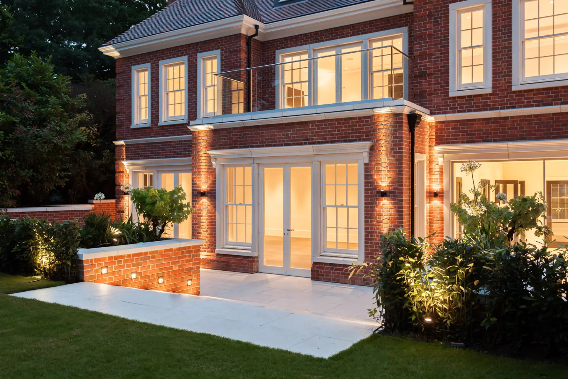 French Door White Exterior 12 - French door in White