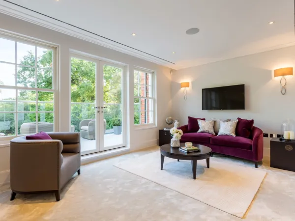 French Door White Interior 14 - French door in White