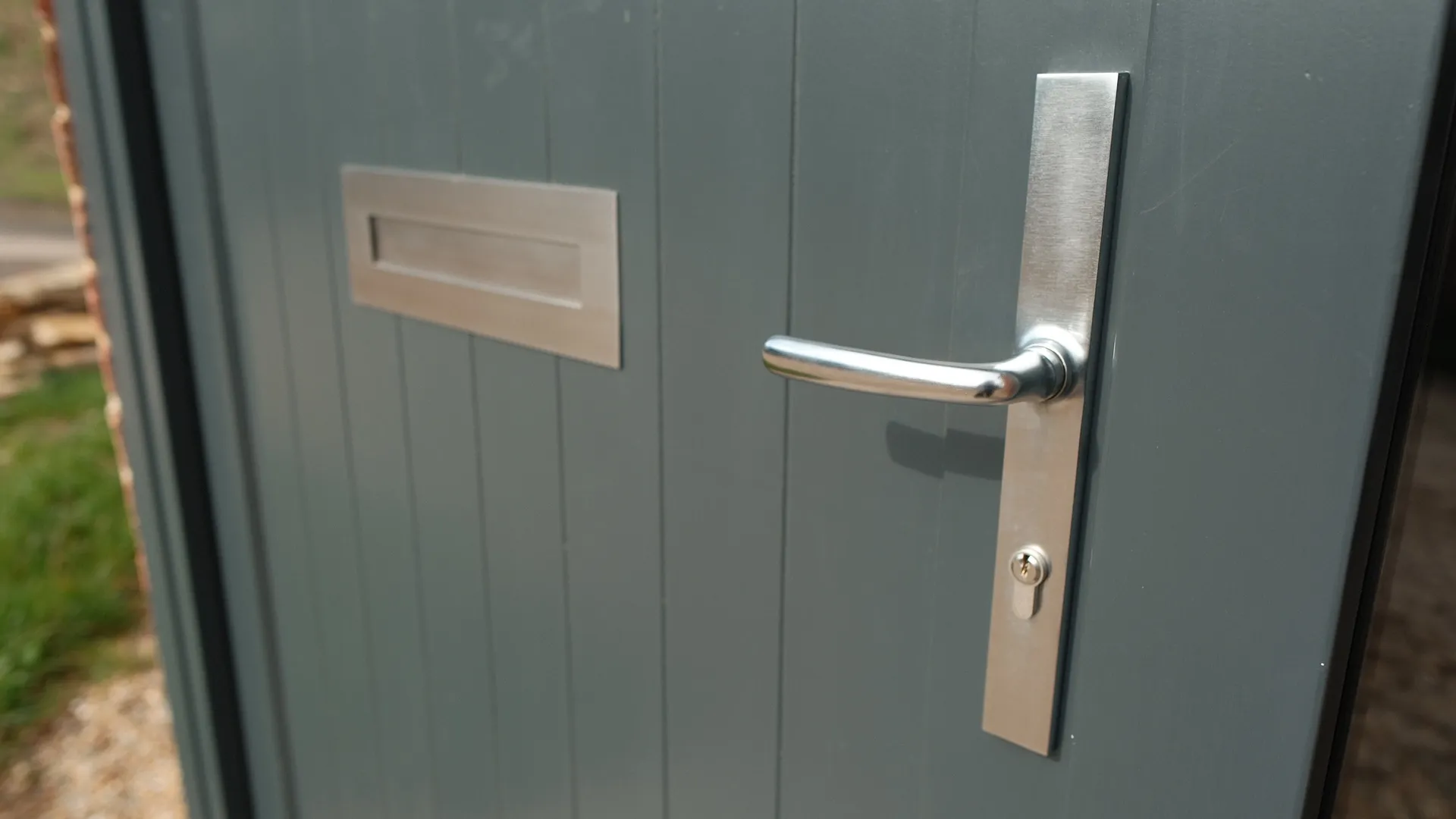 Mumford & Wood Ironmongery Satin Chrome Entrance Door 4 - in