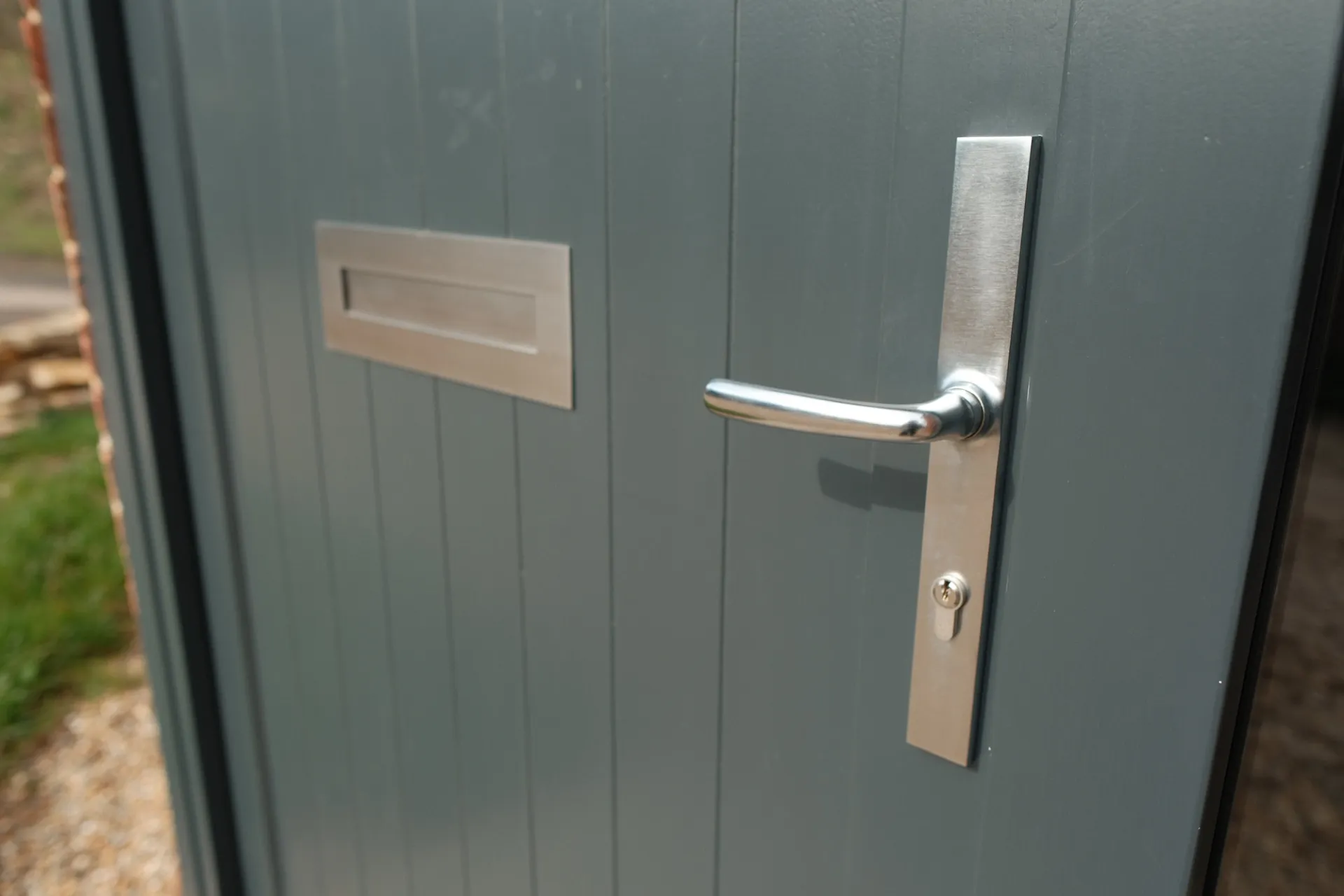 Mumford & Wood Ironmongery Satin Chrome Entrance Door 4 - in