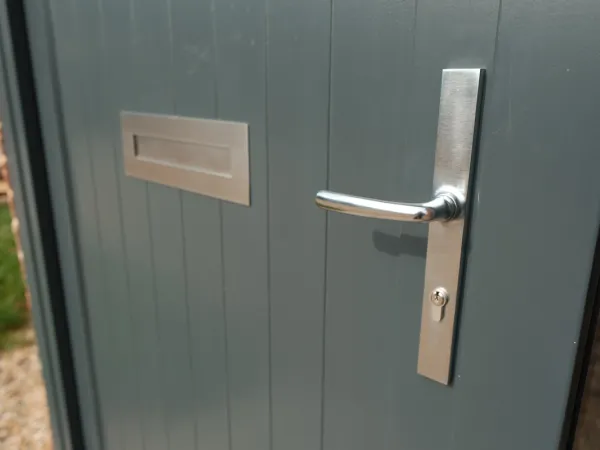 Mumford & Wood Ironmongery Satin Chrome Entrance Door 4 -  in