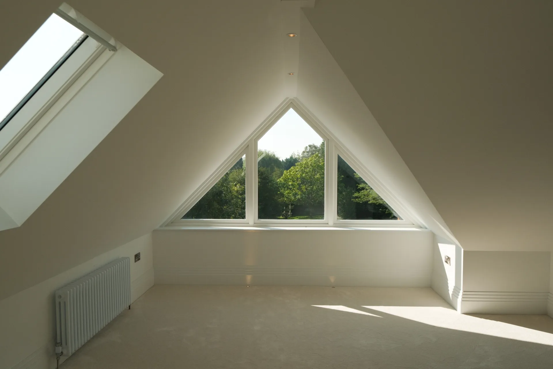 Casement Windows White Interior 4 - Casement window in White