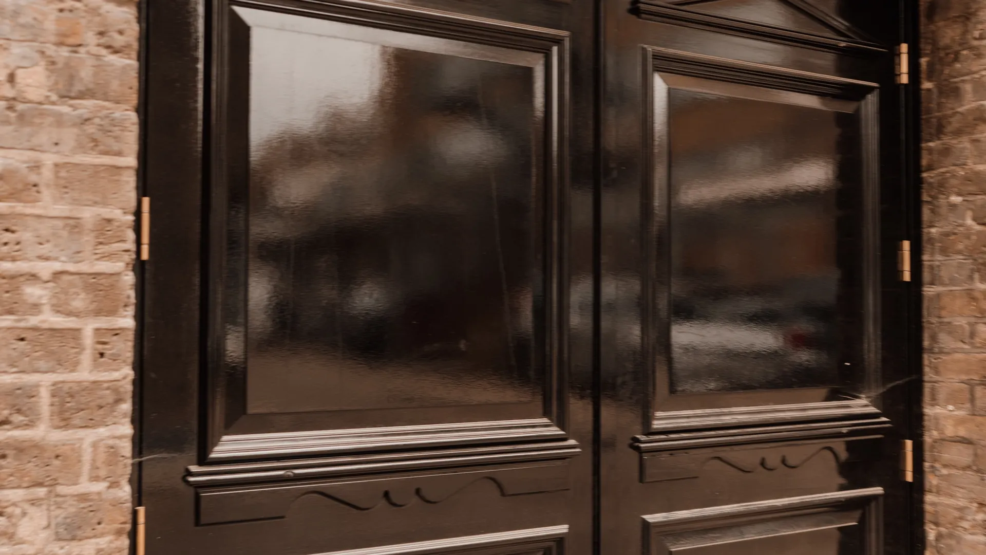Doors Black Commercial Interior - in Black