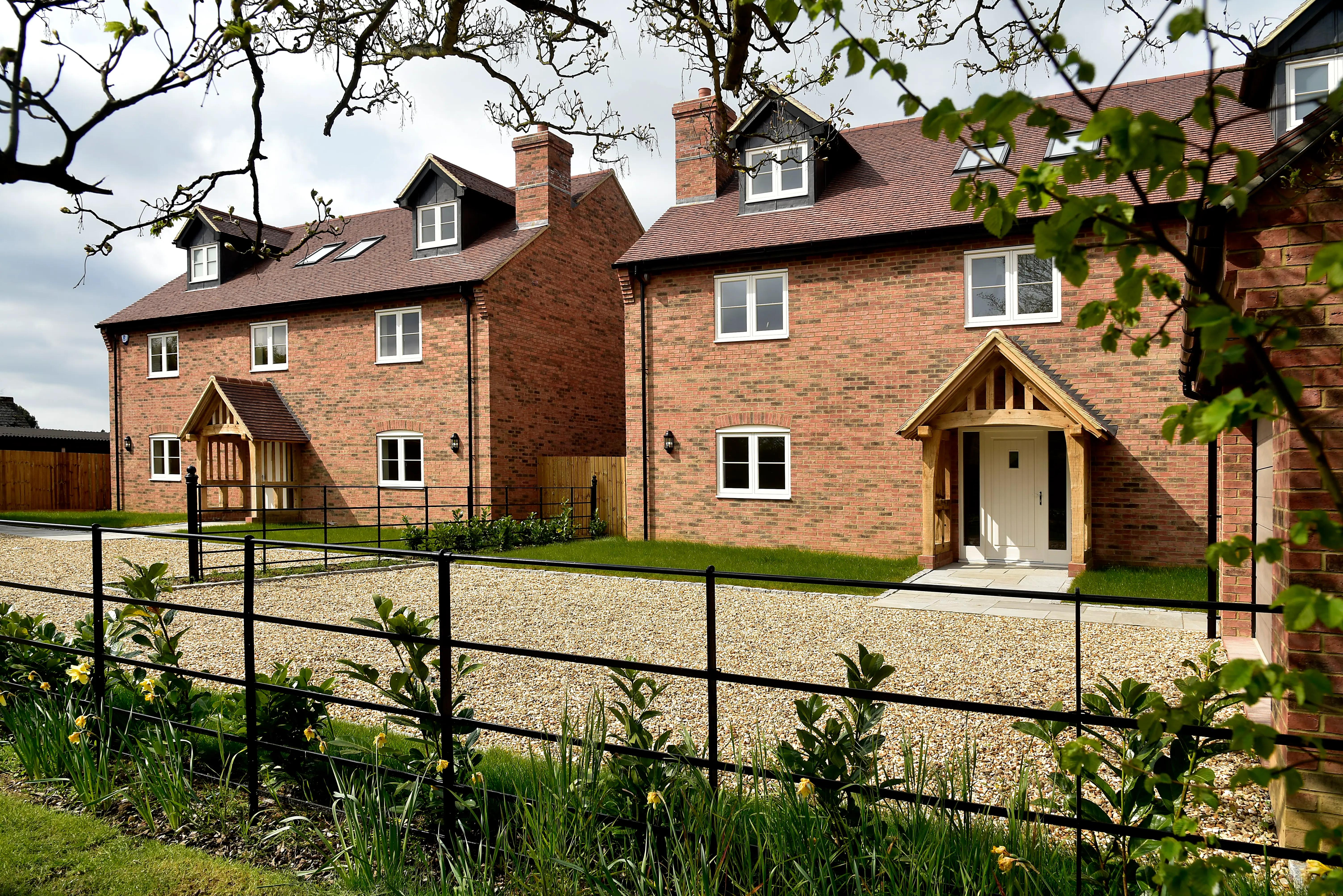 timber windows for multi plot developments