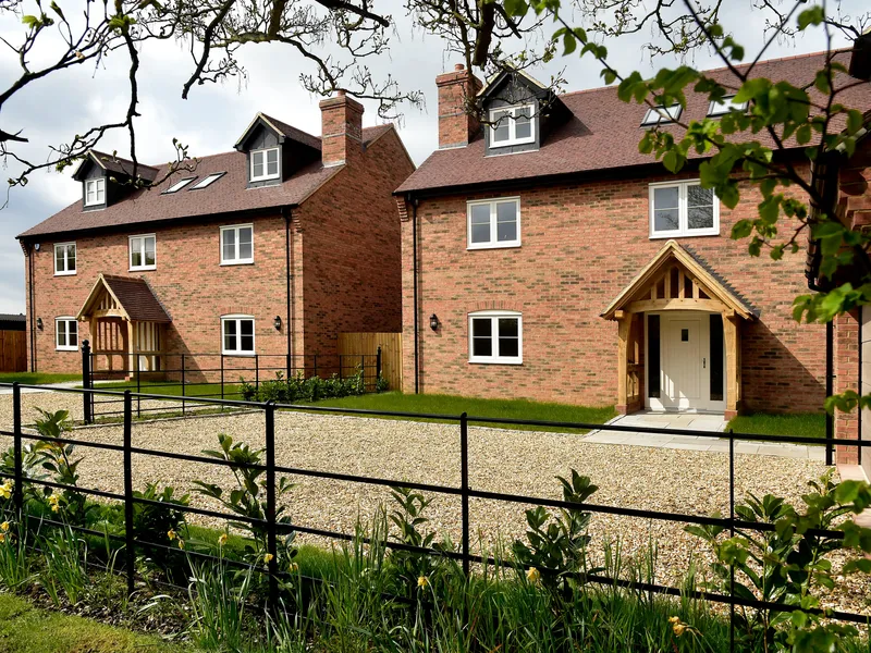timber windows for multi plot developments